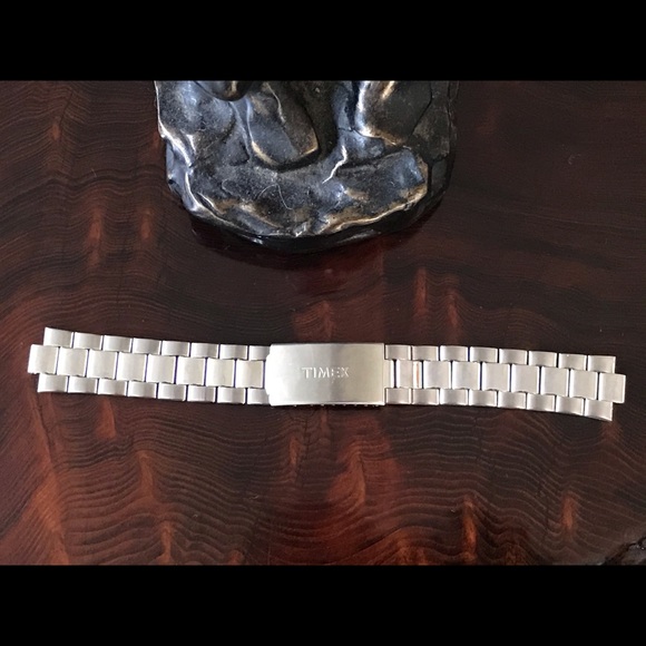 Vtg Men’s Timex Stainless Steel Band - Picture 2 of 4
